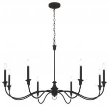  6258-076 - Halifax County - 8 Light Chandelier