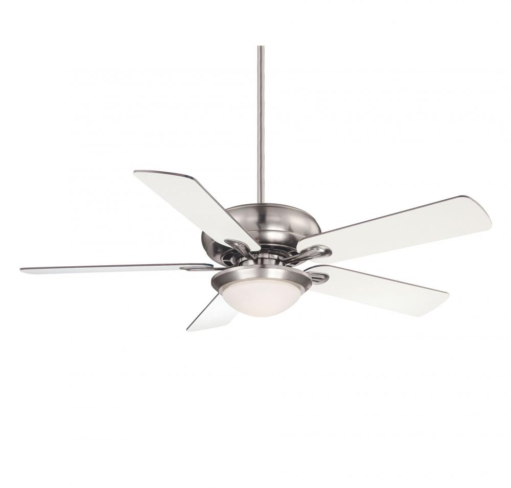 Sierra Madres 1-Light Ceiling Fan in Satin Nickel