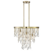  1-1846-4-127 - Livorno 4-Light Chandelier in Noble Brass