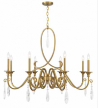 Savoy House 1-2702-8-322 - Fairchild 8-Light Chandelier in Warm Brass