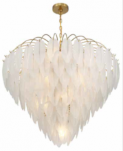 Savoy House 1-3505-15-322 - Boa 15-Light Chandelier in Warm Brass by Breegan Jane