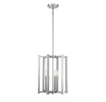  3-7700-3-109 - Benson 3-Light Pendant in Polished Nickel