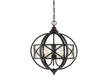  7-13001-3-13 - Holland 3-Light Pendant in English Bronze