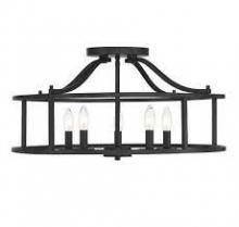 Savoy House 6-1679-5-89 - Stockton 5-Light Ceiling Light in Matte Black