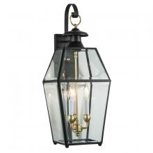  1067-BL-BE - Olde Colony Outdoor Wall Light - Black