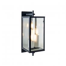  1150-MB-CL - Back Bay Outdoor Wall Lights - Matte Black