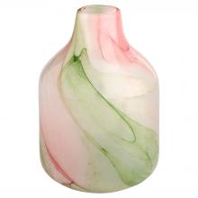 Cyan Designs 12092 - Fern Vase | White | Spring Green - Small