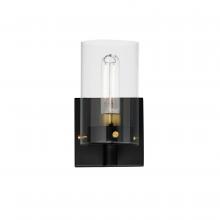  12401CLBKSBR - Pinn-Wall Sconce