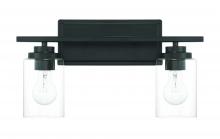  20417FB2 - Clark 2 Light Vanity in Flat Black