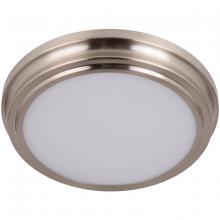 Craftmade X6609-BNK-LED - X66 Series 1 Light 9" LED Flushmount in Brushed Polished Nickel