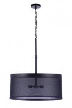  58994-FB - Mesh 4 Light Pendant in Flat Black