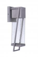  ZA4414-BT-LED - Bryce 1 Light Medium Outdoor LED Wall Lantern in Brushed Titanium