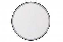  MIR3201CL-FB3C - Ross 32" Framed Round LED Mirror in Flat Black