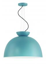  59192-DB - Ventura Dome 1 Light Pendant in Dusty Blue