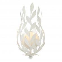  561-MT - Broche 2 Light Matte White Sconce