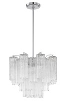  ADD-300-CH-CL - Addis 4 Light Polished Chrome Chandelier