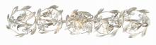  MSL-305-SA - Marselle 5 Light Antique Silver Bathroom Vanity