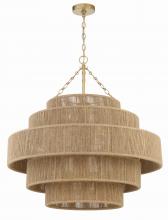  SHY-10909-SG - Shyla 20 Light Soft Gold Chandelier