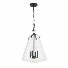  VSS-7015-MK - Voss 4 Light Matte Black Pendant