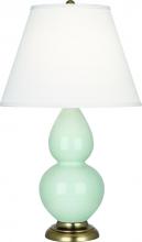  1786X - Celadon Small Double Gourd Accent Lamp