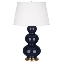  MB40X - Midnight Triple Gourd Table Lamp