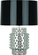  S801B - Nickel Metallic Glaze Dolly Accent Lamp