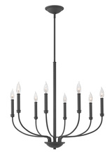 Hinkley Merchant 3076KZ - Medium Single Tier Chandelier