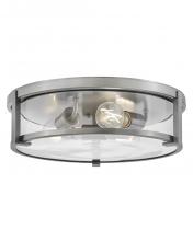 Hinkley Merchant 3243AN-CL - Medium Flush Mount