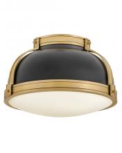 Hinkley Merchant 46351BK-LCB - Medium Flush Mount