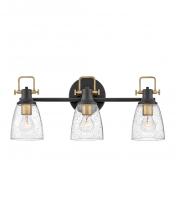 Hinkley Merchant 51273BK - Medium Three Light Vanity