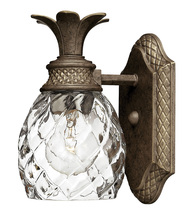 Hinkley Merchant 5310PZ - Small Single Light Sconce