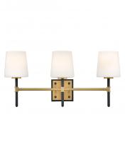  56953BK-LCB - Medium Three Light Vanity