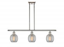  516-3I-PN-G105 - Belfast - 3 Light - 36 inch - Polished Nickel - Cord hung - Island Light