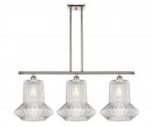  516-3I-PN-G212 - Springwater - 3 Light - 39 inch - Polished Nickel - Cord hung - Island Light