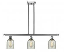  516-3I-SN-G259 - Caledonia - 3 Light - 36 inch - Brushed Satin Nickel - Cord hung - Island Light