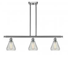  516-3I-SN-G275 - Conesus - 3 Light - 36 inch - Brushed Satin Nickel - Cord hung - Island Light