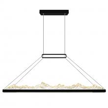 CWI Lighting 1601P48-101 - Himalayas Integrated LED Black Chandelier