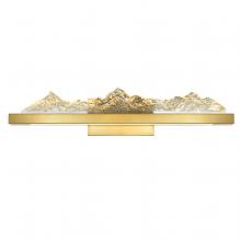 CWI Lighting 1601W26-624 - Himalayas Integrated LED Brass Vanity Light