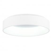  7103C18-1-104 - Arenal LED Drum Shade Flush Mount With White Finish