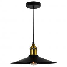  9605P10-1-101 - Brave 1 Light Black Mini Pendant