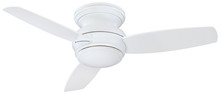 Minka-Aire F593L-WH - 44" LED FLUSH MOUNT CEILING FAN