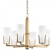 Hudson Valley 1806-AGB - 6 LIGHT CHANDELIER