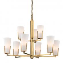 Hudson Valley 1809-AGB - 9 LIGHT CHANDELIER