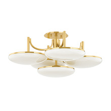  2005-AGB - 5 LIGHT SEMI FLUSH