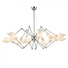 Hudson Valley 5312-PN - 12 LIGHT CHANDELIER