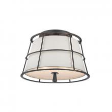  9814-OB - 2 LIGHT SEMI FLUSH