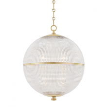  MDS801-AGB - 1 LIGHT LARGE PENDANT