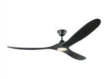 Visual Comfort & Co. Fan Collection 3MAVR70BKBKD - Maverick 70" LED Ceiling Fan