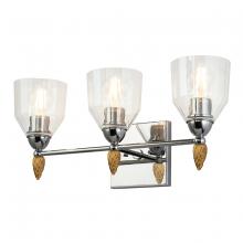  BB1000PC-3-F2G - Felice 3 Light Vanity Light