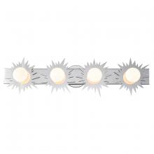  BB90417PC-4 - Soleil 4 Light Bath Bar Vanity Light In Chrome